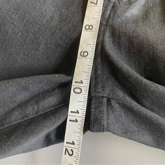 NYDJ Skinny Jeans - Black with Silver Sheen - Size 12P - Picture 12 of 13